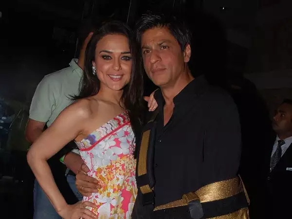 Pretty Zinta With Shahrukh Khan