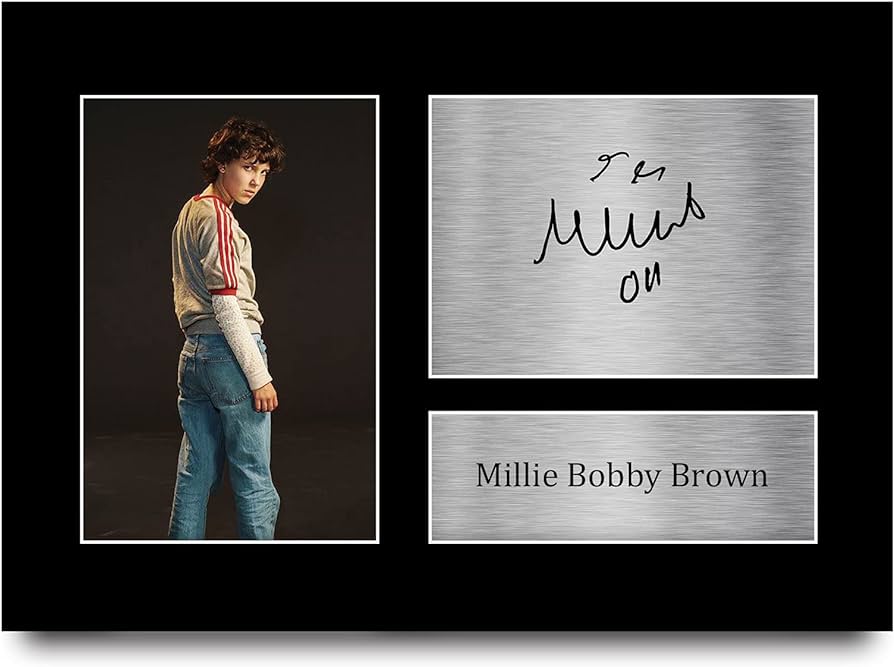 Millie Bobby Brown Autograph