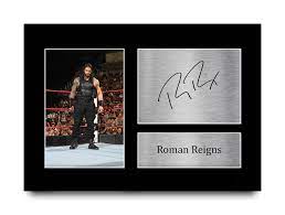 Roman Reigns Autograph