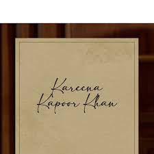 Kareena Kapoor Autograph