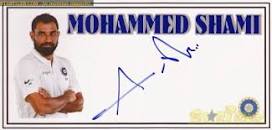 Muhammad Shami Autograph