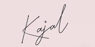 Kajal Aggarwal Autograph